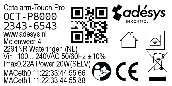 Label Enclosure Touch-Pro