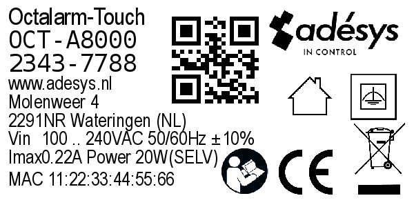 Label Enclosure Touch