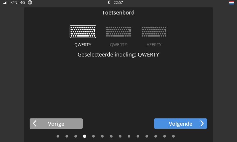 screen onboarding keyboard selection